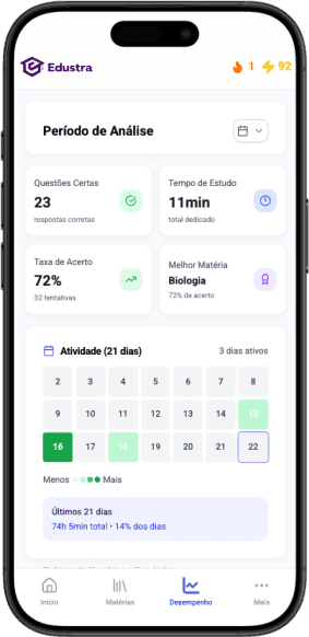 Screenshot da plataforma