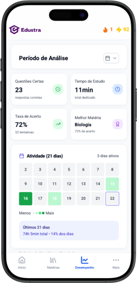 Screenshot da plataforma